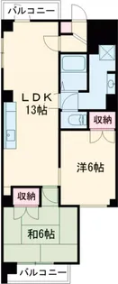 渡辺ビル【9階】の間取り