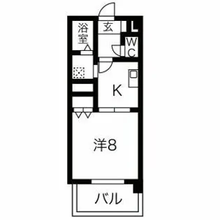 サンビレッジ白金【3階】の間取り