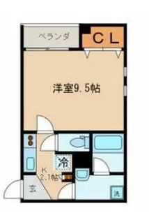 東京都荒川区東尾久5【マンション】の間取り