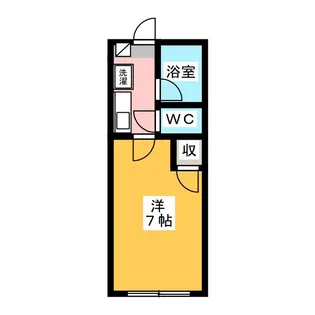 プリンセス・TK【1階】の間取り