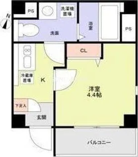 ブルーライトヨコハマ【4階】の間取り