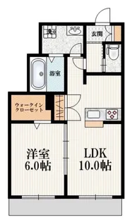 LIBERTY南流山【1階】の間取り