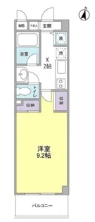 ビタ フェリーチェ【2階】の間取り