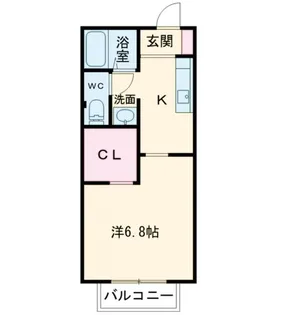 VEGAII【1階】の間取り