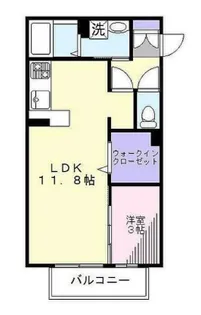 カーサ・エスベランサ【2階】の間取り