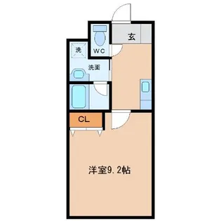 ニューグランドノガミ【2階】の間取り