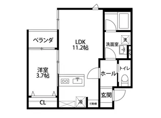 シュアネスIV【3階】の間取り