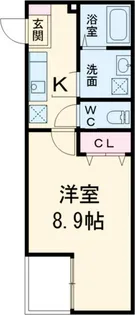 ルーモ松戸【2階】の間取り
