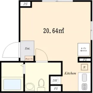 東京都千代田区外神田6【マンション】の間取り