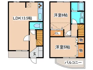 神奈川県秦野市大秦町【一戸建】の間取り