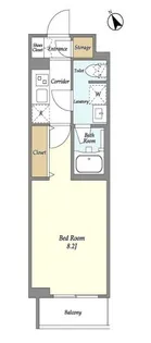 EsTRUTH MAGOME【1階】の間取り