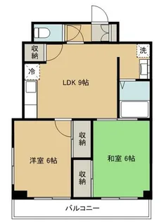第5ママダビル南砂ハイツ【5階】の間取り