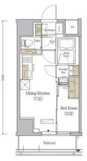 アーバネックス森下WEST【3階】の間取り
