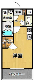 ゴールドクレスト天久保【2階】の間取り