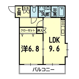 カーサ・リポサンテ【1階】の間取り