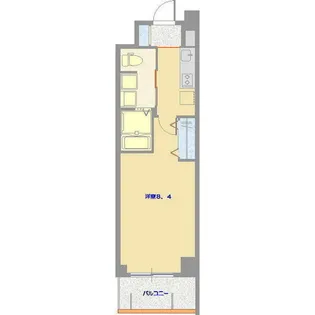 アヴニール若葉【3階】の間取り
