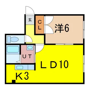 Y’sCUBE【1階】の間取り