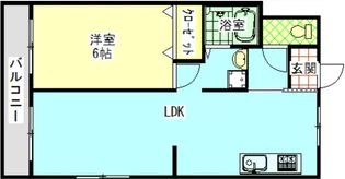 グリーンヒル生玉【8階】の間取り