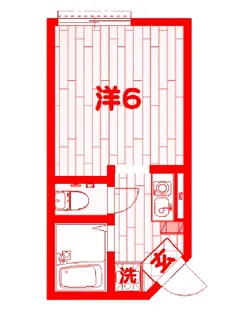 クレール上大岡参番館【2階】の間取り