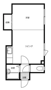 Chateau Ravender【1階】の間取り