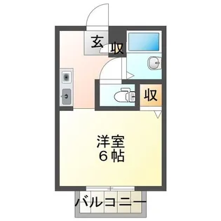 メゾン・ピエドラ【1階】の間取り