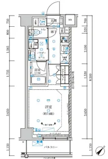 RELUXIA北赤羽【4階】の間取り