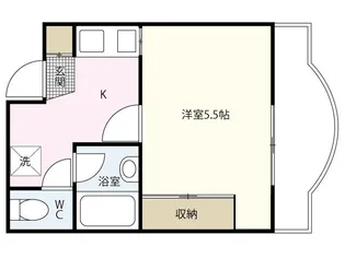 L’a llure舟入【3階】の間取り