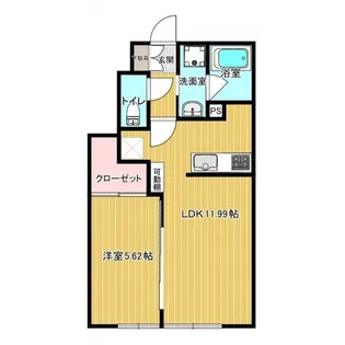 Garance(ガランス) A【2階】の間取り