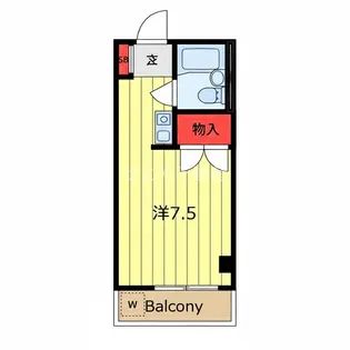 ルミエールK【2階】の間取り