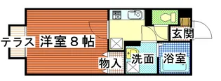 パセオ近江堂【1階】の間取り