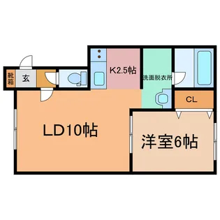 Calmare(カルマーレ)【1階】の間取り