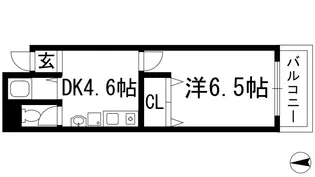 カーサ芙蓉【2階】の間取り