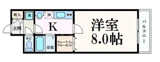 ビレイユ眞英四条柳馬場PARTII【5階】の間取り