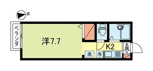 シャトー荻窪【2階】の間取り