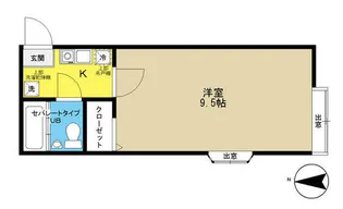 HOUSE URBAN【1階】の間取り