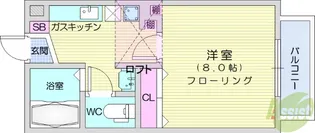 ウェルコート青山【1階】の間取り