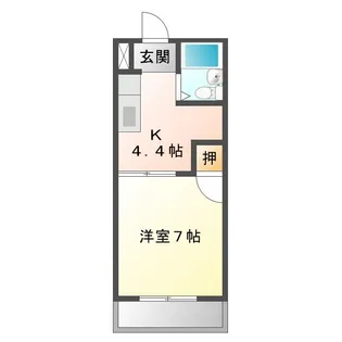 メゾン江戸橋【2階】の間取り