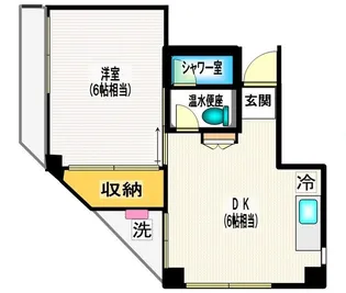 第一坂本ビル【2階】の間取り