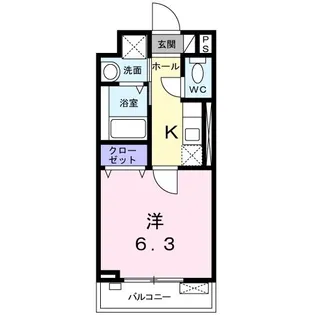 フォレストハウス【2階】の間取り