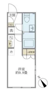 プラティーク清澄庭園【3階】の間取り