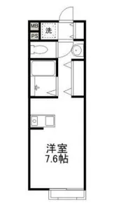 サラビアンカ東習志野【1階】の間取り