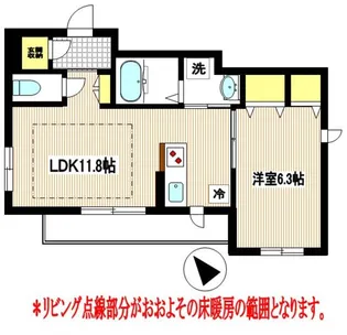 欅(けやき)コート【3階】の間取り