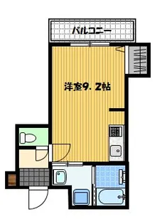 NSK出島【9階】の間取り