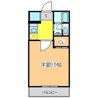 サニークレスト【2階】の間取り
