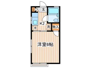グレースワセダ【1階】の間取り