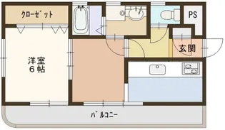 タカラハイツ【4階】の間取り