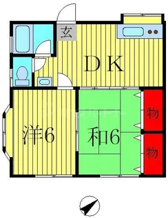 ドミール・パパ【2階】の間取り