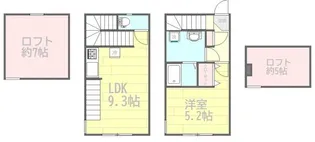 セレステ長津田の間取り