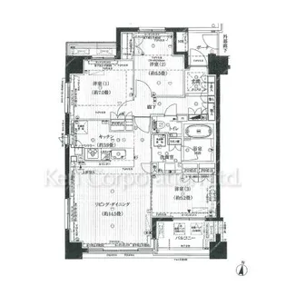 イニシア自由が丘【6階】の間取り