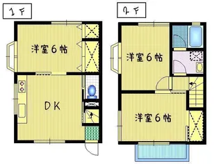 アサヒルーミー3号棟の間取り